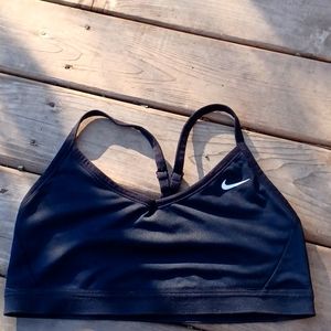 Black Nike Sports Bra Medium